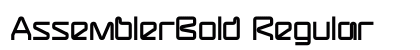 AssemblerBold Regular preview