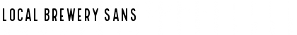 Download Local Brewery Font