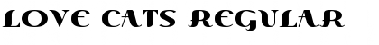 Love Cats Regular Font