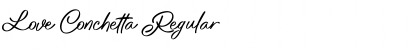Download Love Conchetta Font