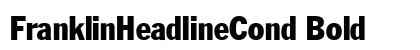 FranklinHeadlineCond Bold preview