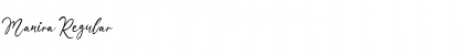 Manira Regular Font