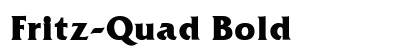 Fritz-Quad Bold preview
