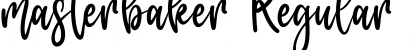 masterbaker Regular Font