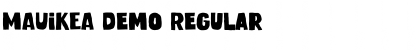 MAUIKEA Demo Regular Font