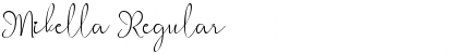 Mikella Regular Font
