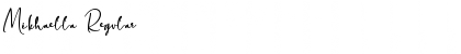 Mikhaella Regular Font
