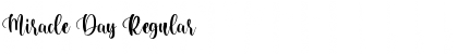 Miracle Day Regular Font