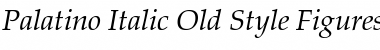 Palatino SC Italic Font
