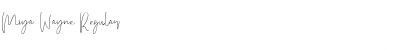 Miya Wayne Regular Font