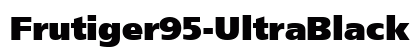 Frutiger95-UltraBlack Ultra Black preview