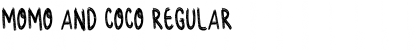Momo And Coco Regular Font