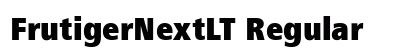FrutigerNextLT Regular Preview