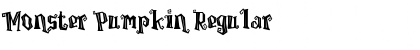 Monster Pumpkin Regular Font