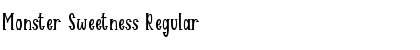 Monster Sweetness Regular Font