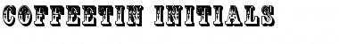 CoffeeTin Initials Font