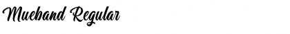 Mueband Regular Font