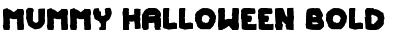 Mummy Halloween Bold Font