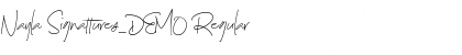 Download Nayla Signattures_DEMO Font Download Nayla Signattures_DEMO Font