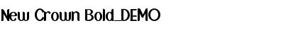 New Crown Bold_DEMO Font