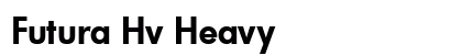 Futura Hv Heavy preview