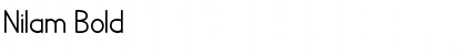 Nilam Bold Font