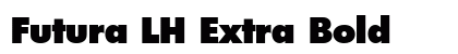 Futura LH Extra Bold Preview