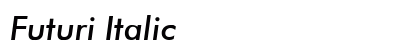 Futuri Italic Preview