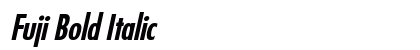 Fuji Bold Italic Preview