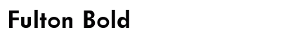 Fulton Bold preview