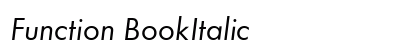 Function BookItalic preview
