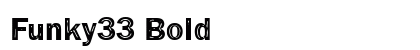 Funky33 Bold preview