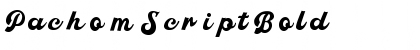 Download Pachom Script Font