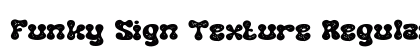 Funky Sign Texture Regular preview