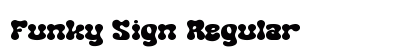 Funky Sign Regular preview