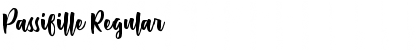 Passifille Regular Font