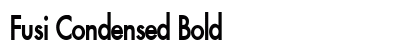 Fusi Condensed Bold preview