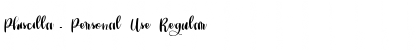 Download Phiscilla - Personal Use Font Download Phiscilla - Personal Use Font