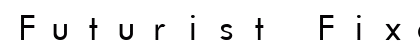 Futurist Fixed-width Regular Preview