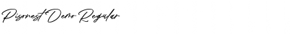 Download Pisonest Demo Font Download Pisonest Demo Font