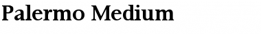 Download Palermo-Medium Font Download Palermo-Medium Font