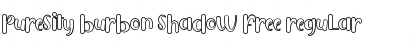 Download Puresity Burbon Shadow FREE Font Download Puresity Burbon Shadow FREE Font