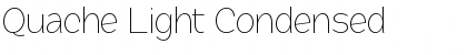 Quache Light Condensed Font Quache Light Condensed Font