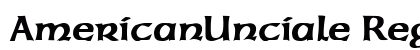 AmericanUnciale Regular Preview