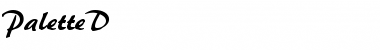 Download PaletteD Font Download PaletteD Font