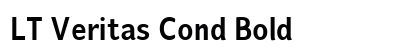 LT Veritas Cond Bold preview