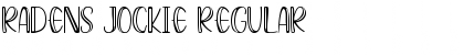 Download Radens Jockie Font