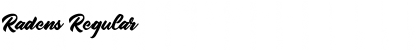 Download Radens Font