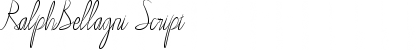 Download RalphBellagni Font