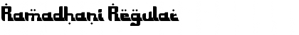 Download Ramadhani Font Download Ramadhani Font